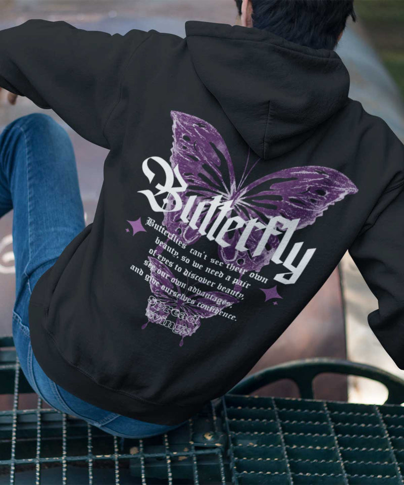 Butterfly - Hooded Sweatshirt