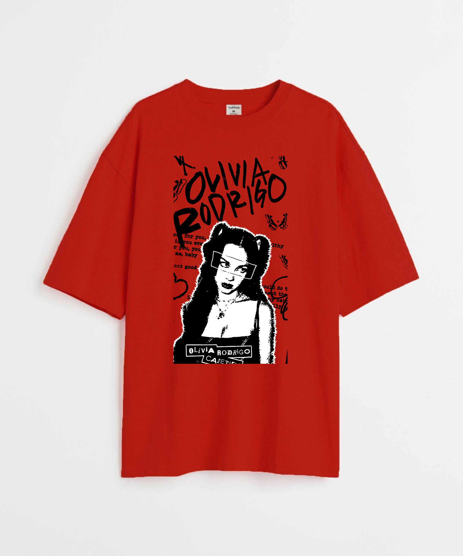 新品 Olivia Rodrigo原宿ポップアップストア限定Tシャツ XL 新品 Olivia Rodrigo原宿ポップアップストア限定Tシャツ XL
