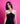 Ribbed Cross Shoulder Strap Dress - Black - TheBTclub