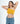Ribbed Single Shoulder Diagonal Top - Mustard - TheBTclub