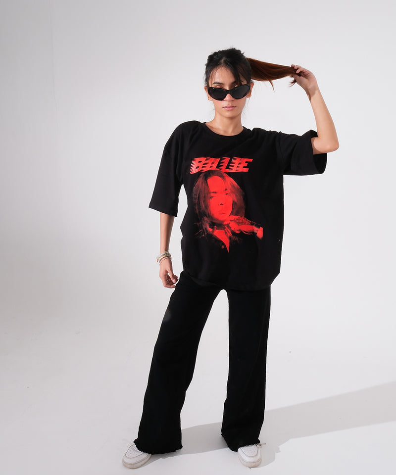 Red Shadow Billie - Oversized T-shirt
