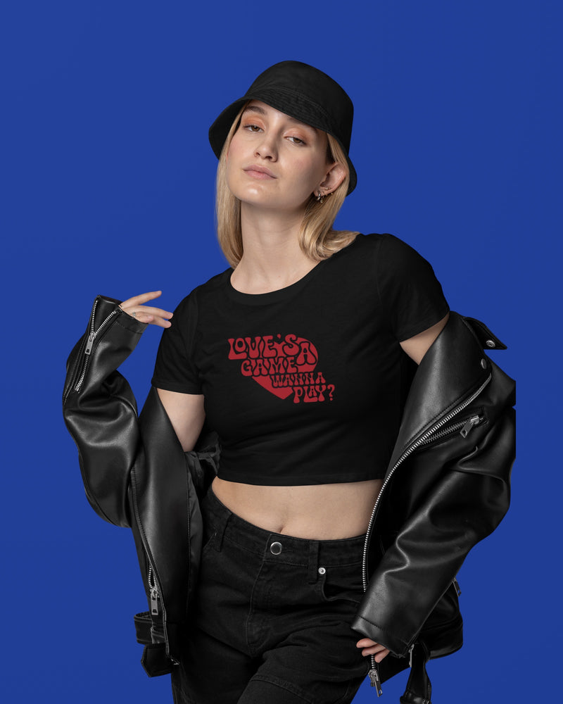 Wanna Play - Crop Top