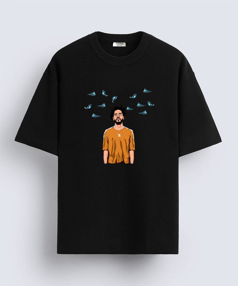 Money blinded j.cole - Oversized T-shirt