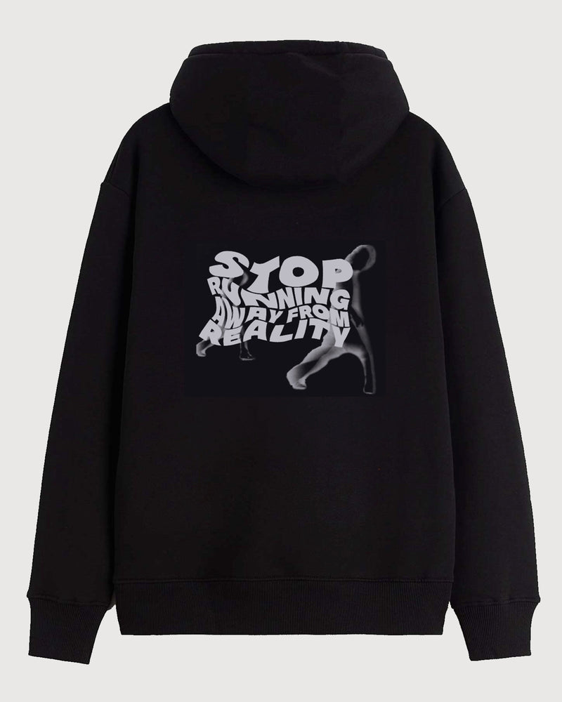 Stop running away - Hooded Sweatshirt