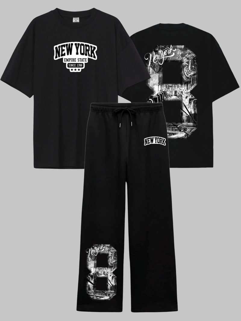 8 New York - Straight Fit Co-ord Set