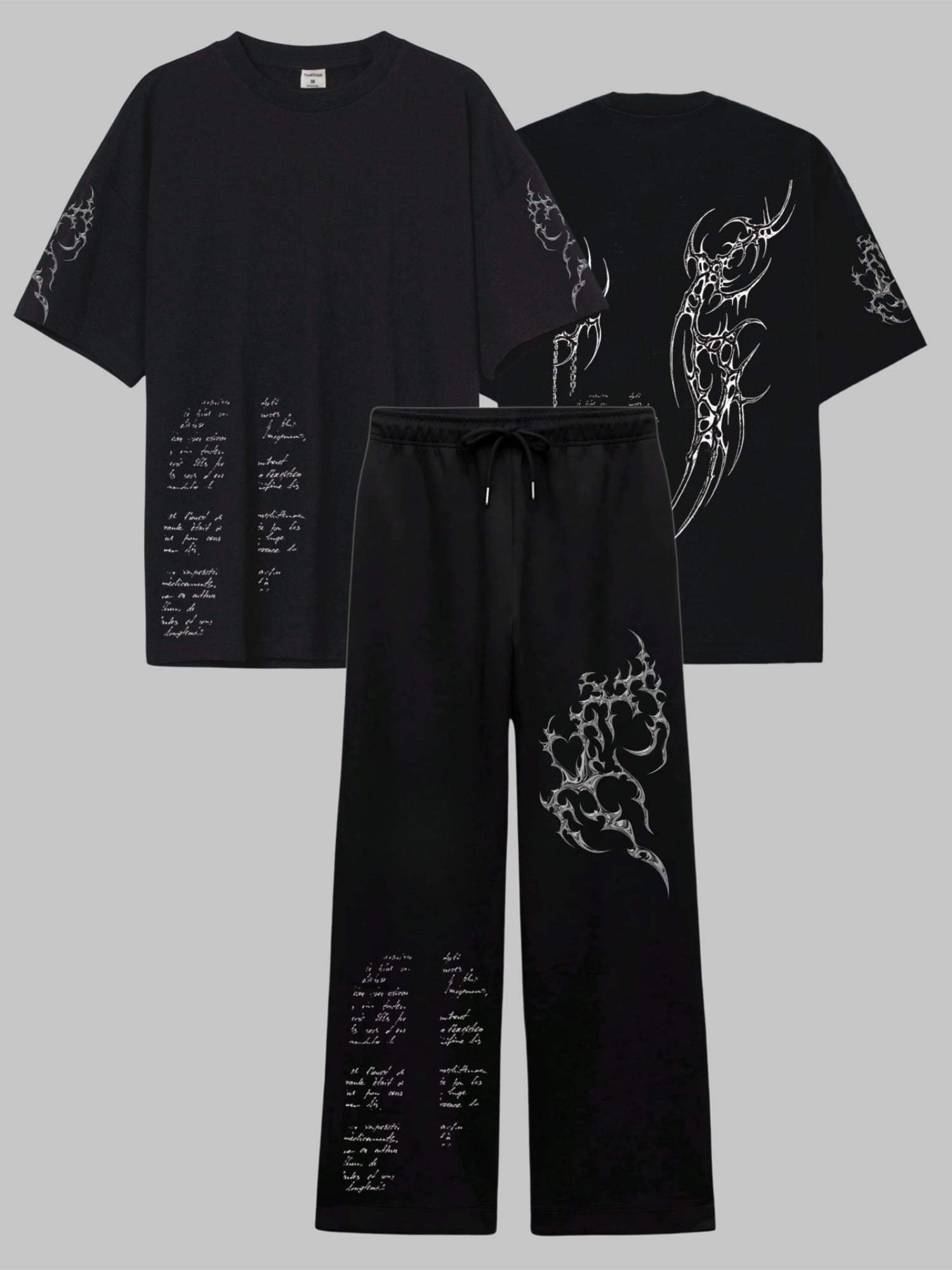 Abyssco Buy Abyss Unisex Straight Fit Co-ord Set Online – TheBTclub