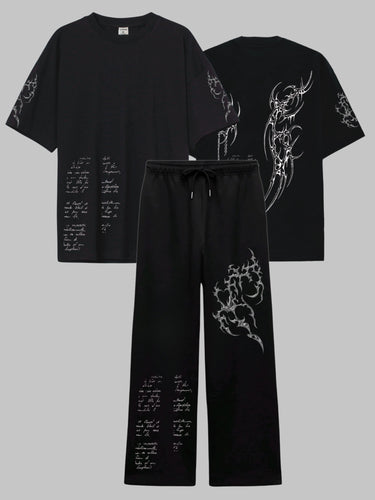 Abyss - Straight Fit Co-ord Set