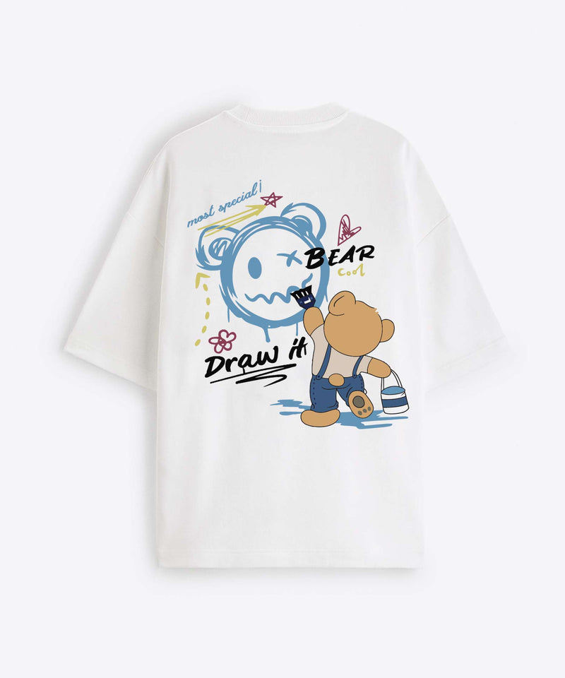 Artistic bear hugs - Oversized T-shirt