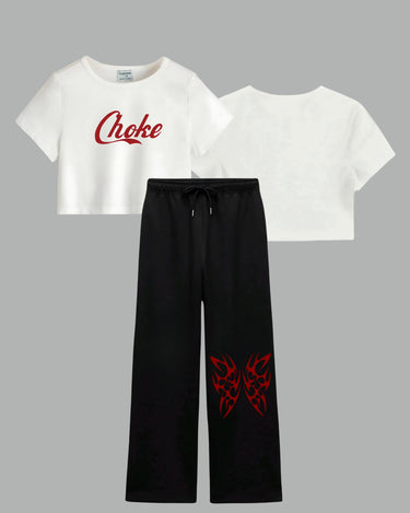 Choke - Crop Co-ord Set