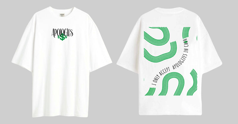 Cash apologies - Oversized T-shirt