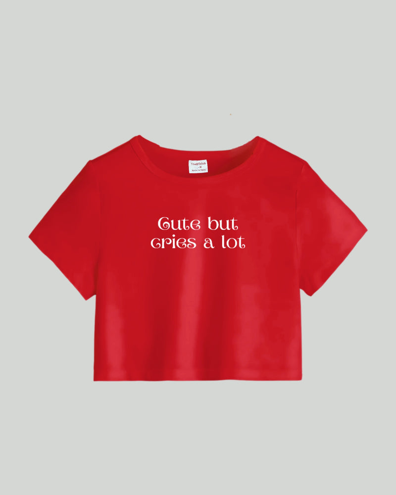 Cute But - Crop Top