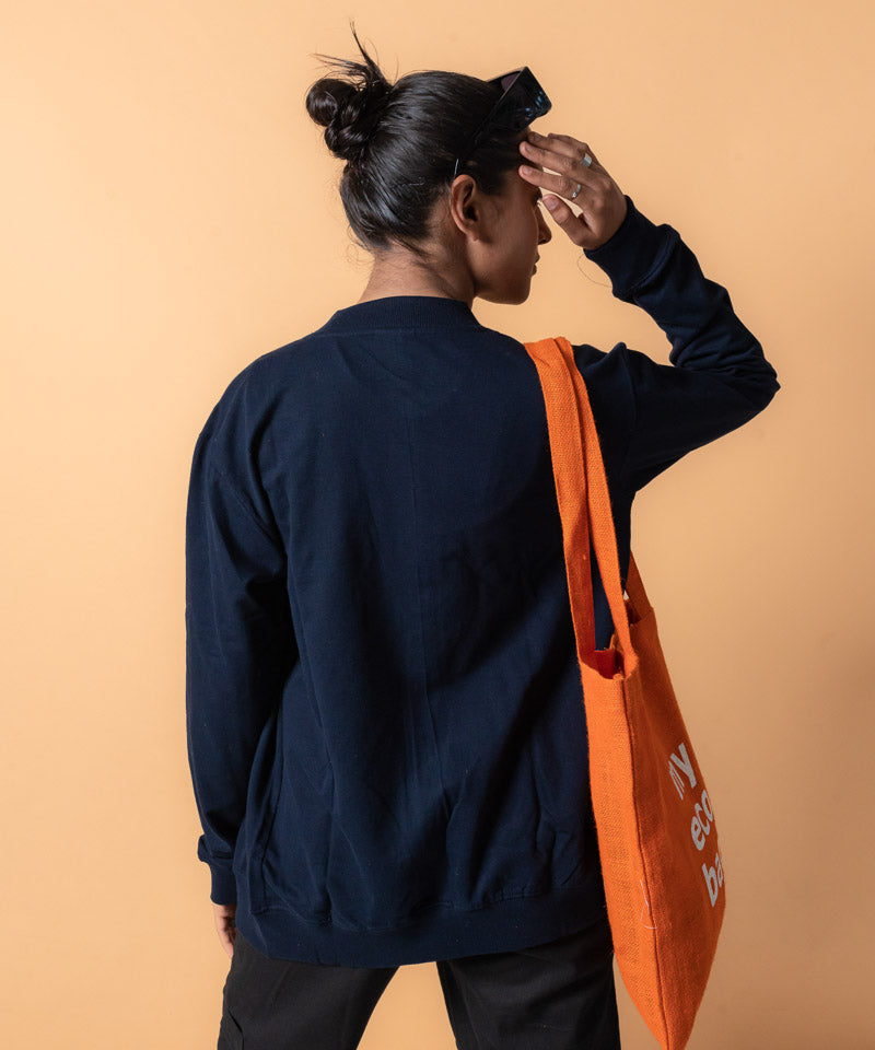 Navy blue -  Basic Bomber Jacket