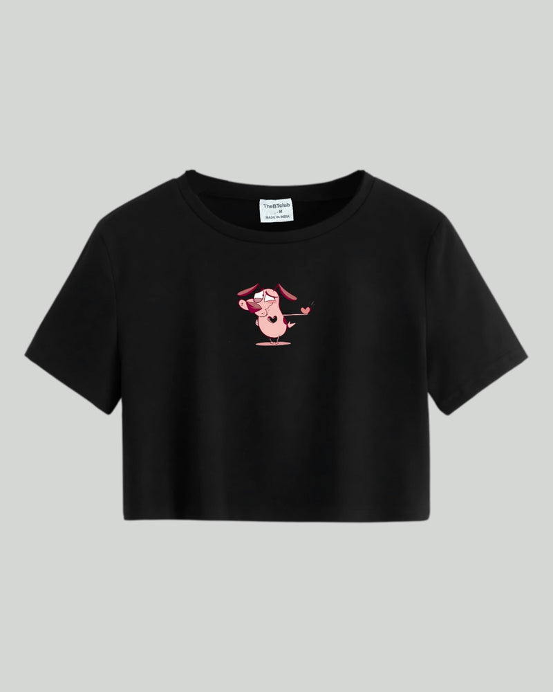 Fraidy - Crop Top