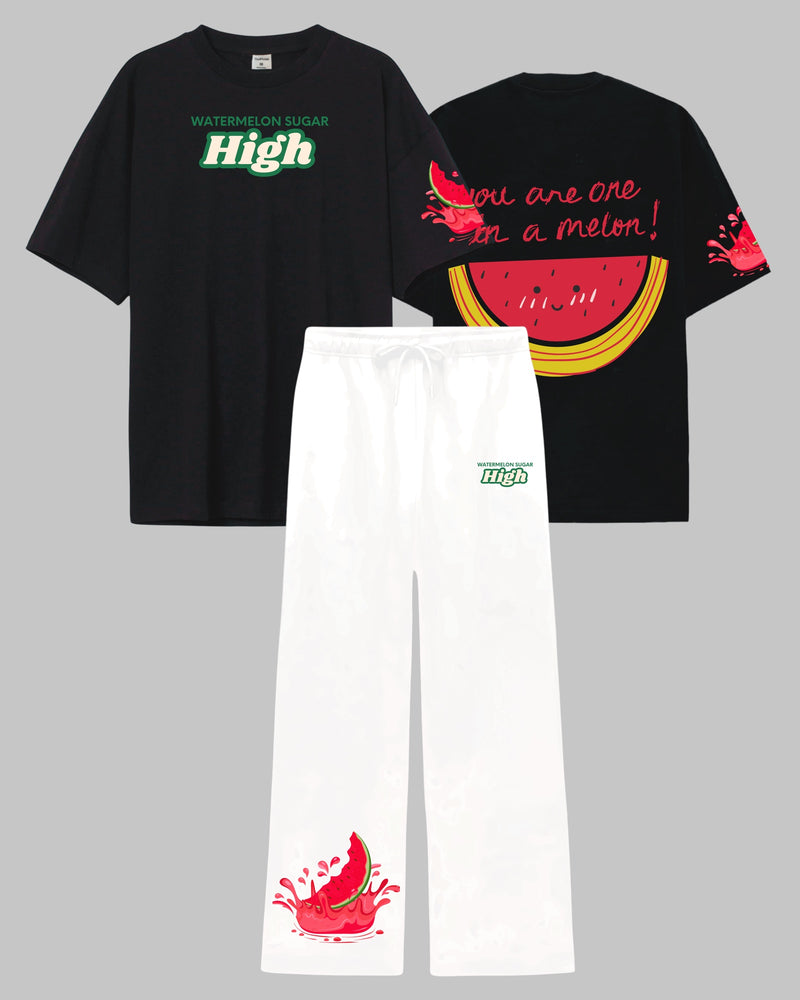 Watermelon - Straight Fit Co-ord Set