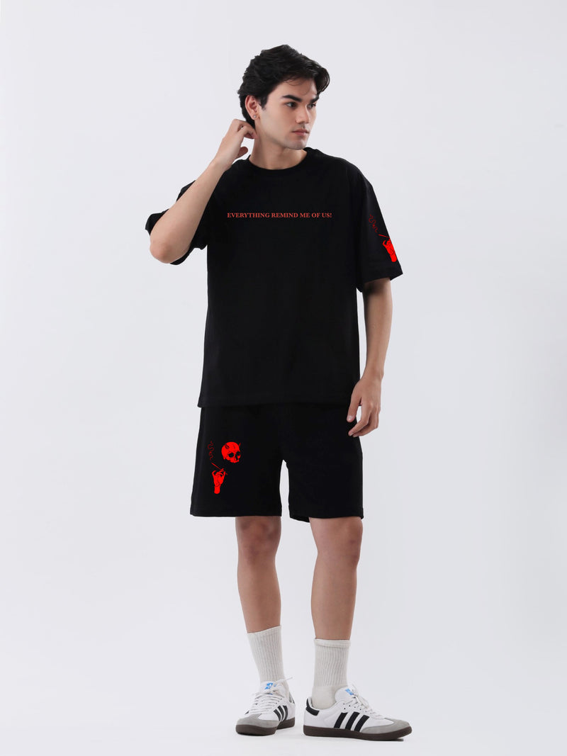 Heartless - Shorts Co-ord Set