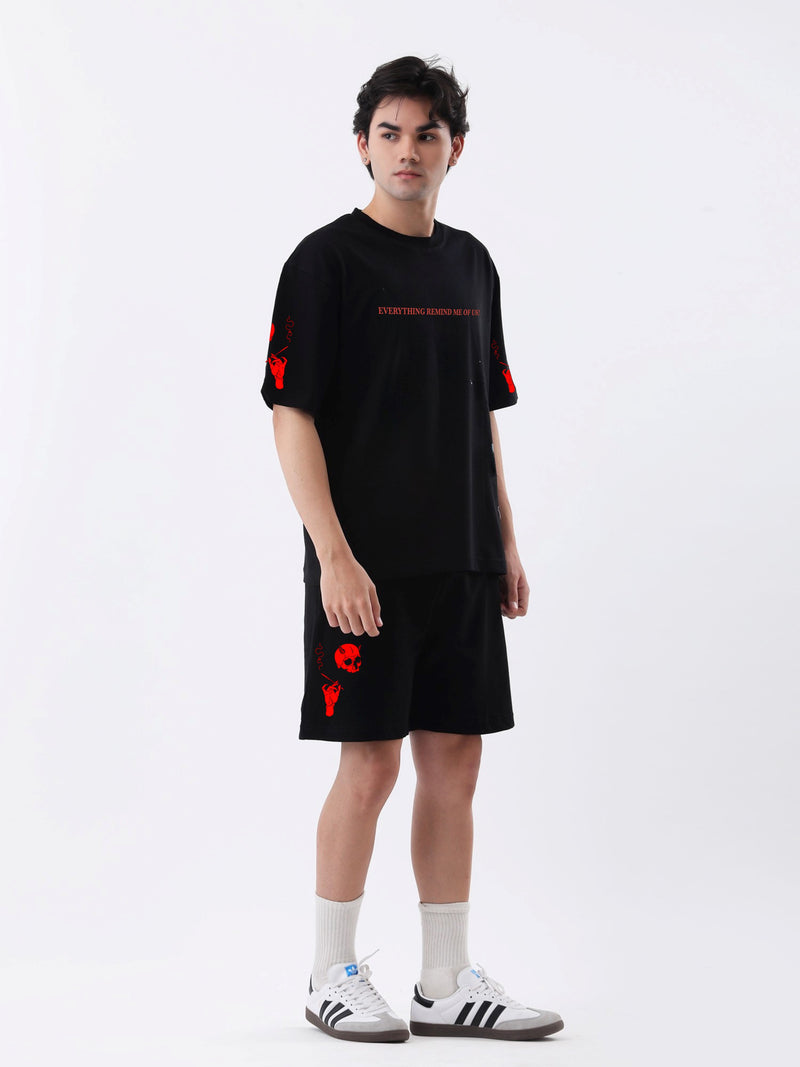 Heartless - Shorts Co-ord Set