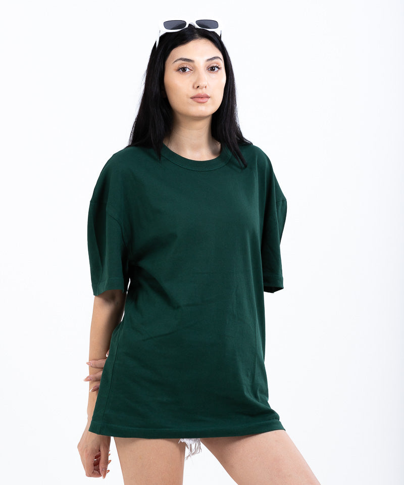 Dark green - Oversized T-shirt