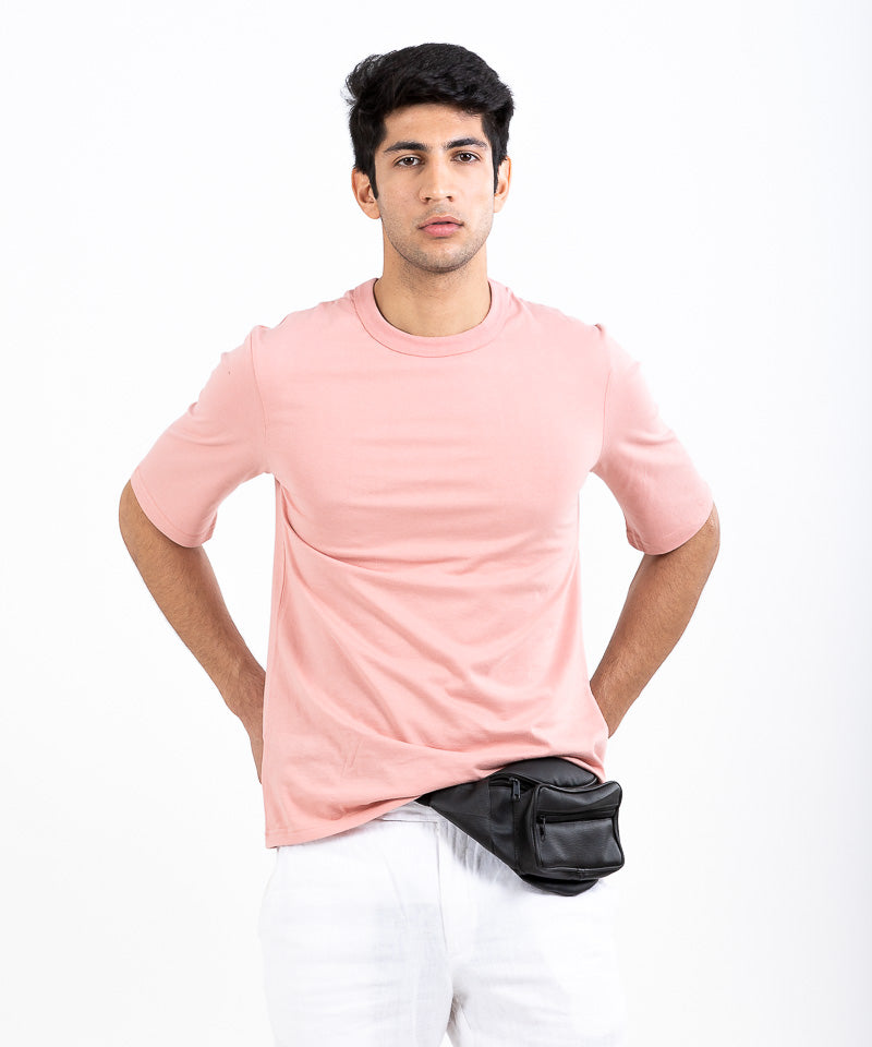 Salmon pink - Oversized T-shirt