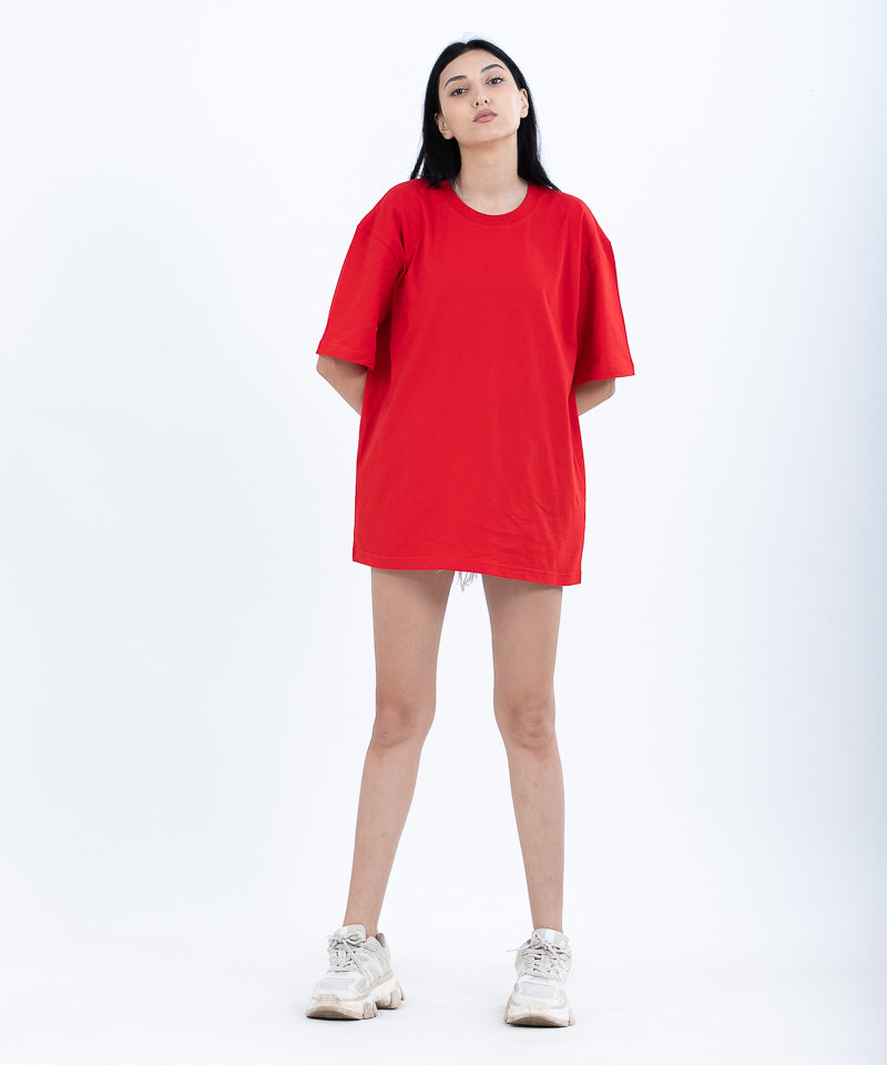 Red - Oversized T-shirt