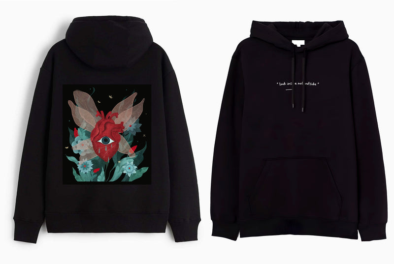 Look inside - Hooded Sweatshirt