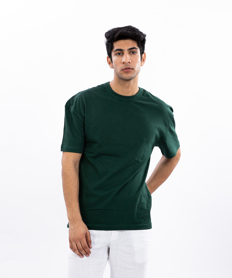 Dark green - Oversized T-shirt