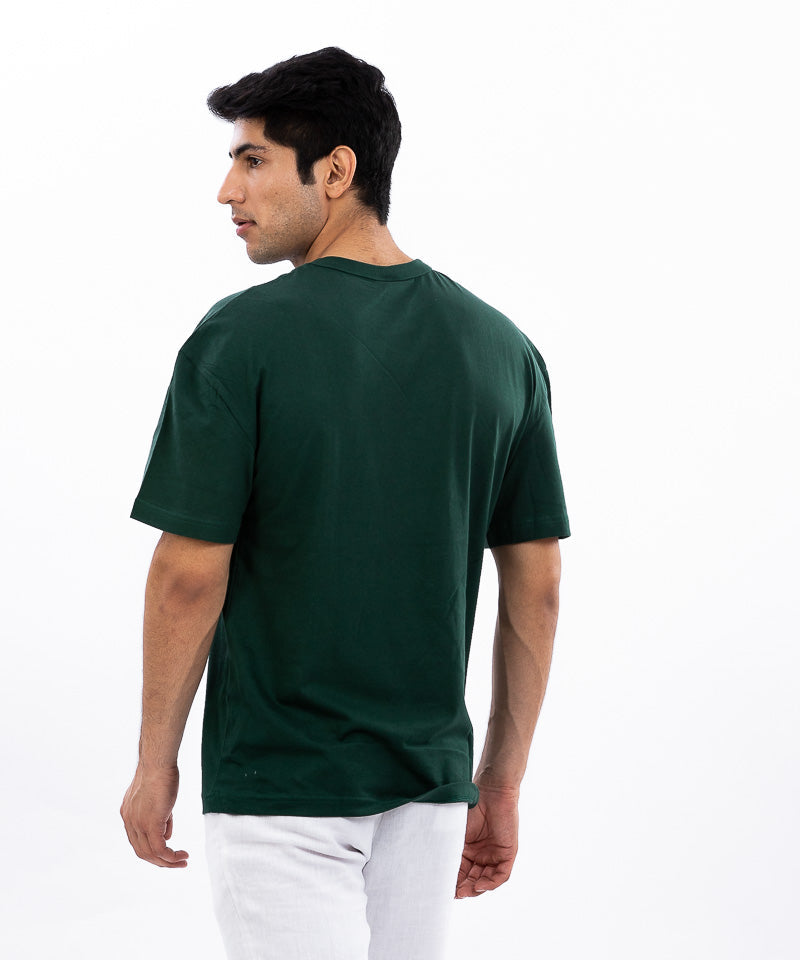 Dark green - Oversized T-shirt