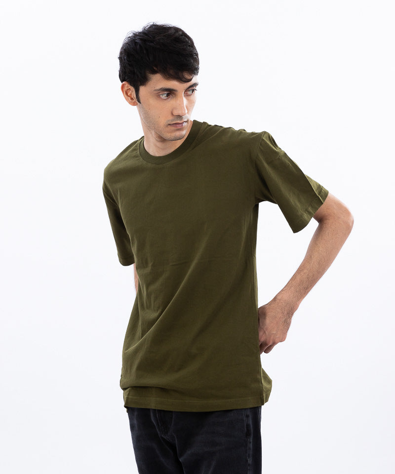 Olive green - Oversized T-shirt