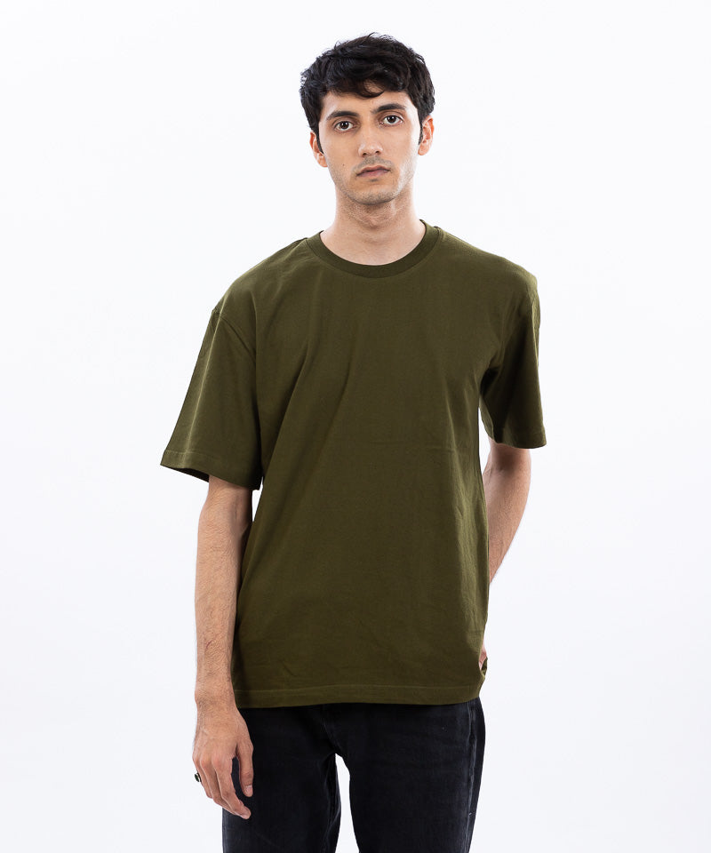Olive green - Oversized T-shirt