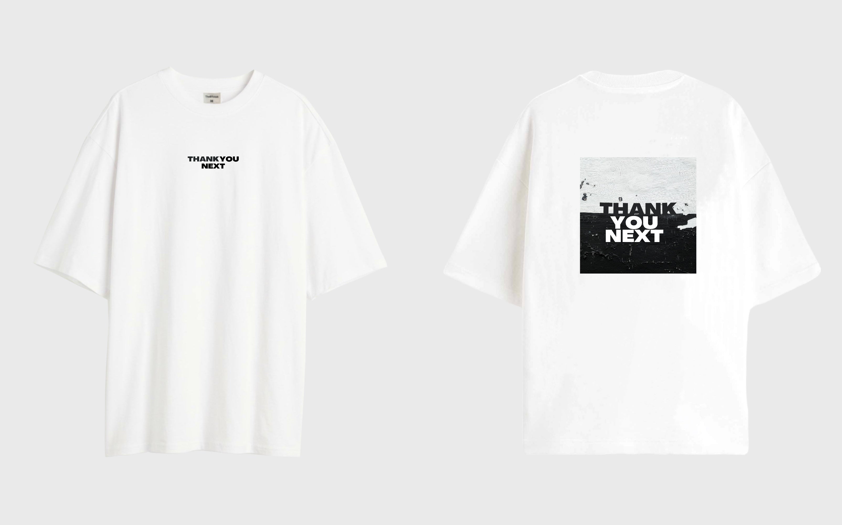THANK YOU NEXT - Oversized T-shirt – TheBTclub