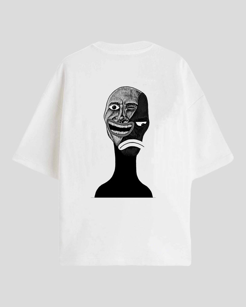 HAPPILY SAD  -Oversized T-shirt