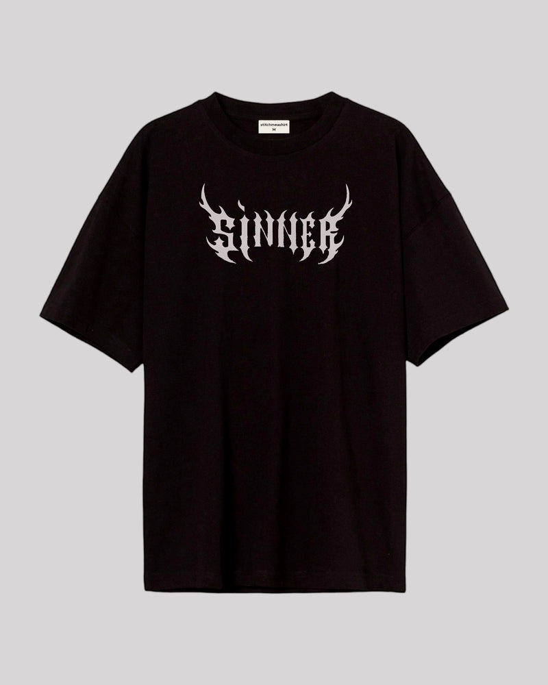 SINNER  -Oversized T-shirt