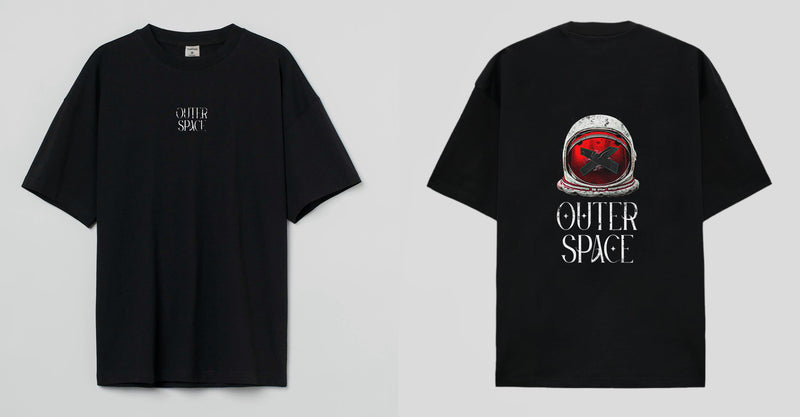 OUTER SPACE - Oversized T-shirt