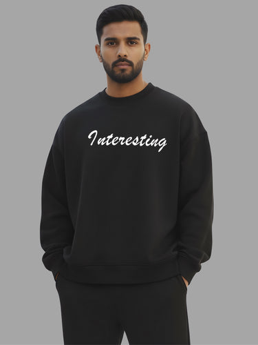 Interesting - Oversized Sweatshirt