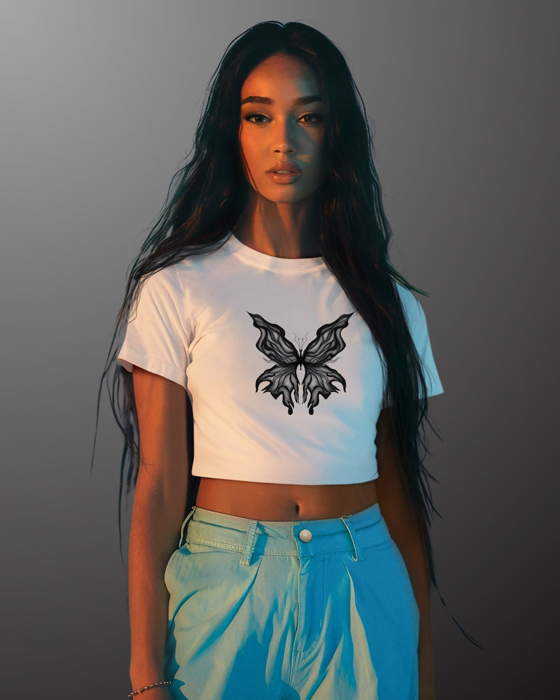 Butterflies - Crop Top
