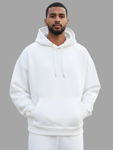 Basic Oversized Hoodie (White)