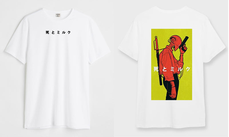 The death  - Round Neck T-shirt