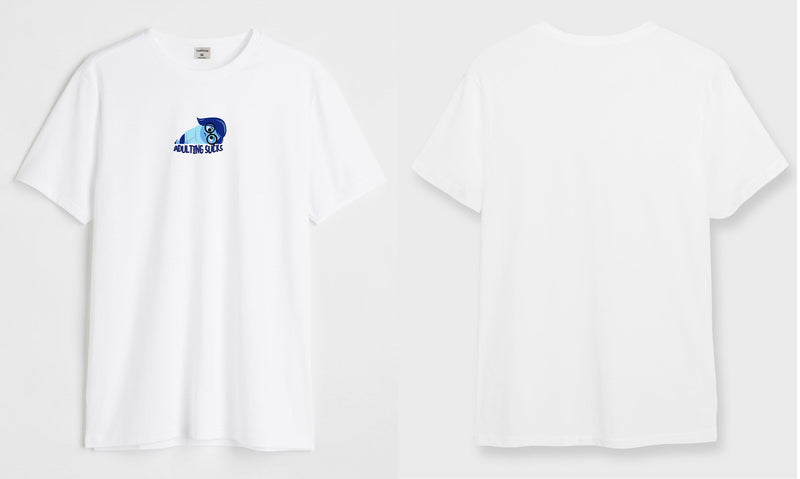Adulting  - Round Neck T-shirt