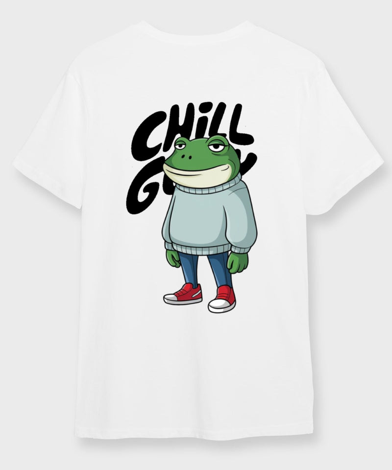 Chill guy  - Round Neck T-shirt
