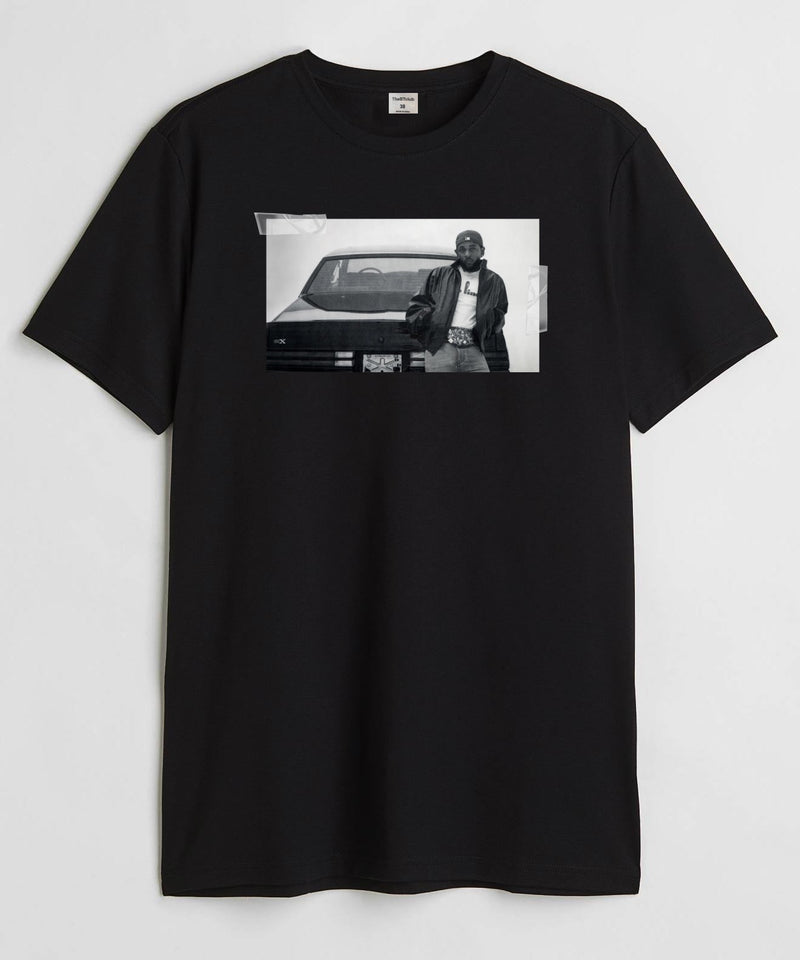 K Lamar  - Round Neck T-shirt