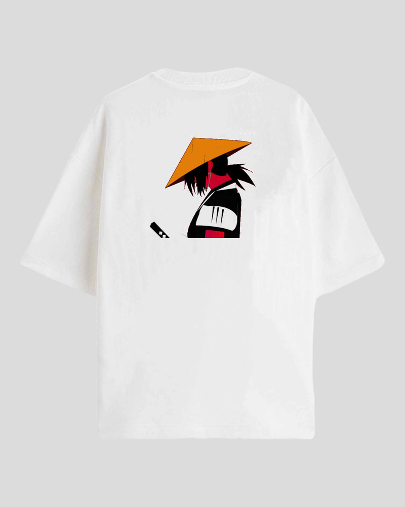 Red Samurai - Oversized T-shirt