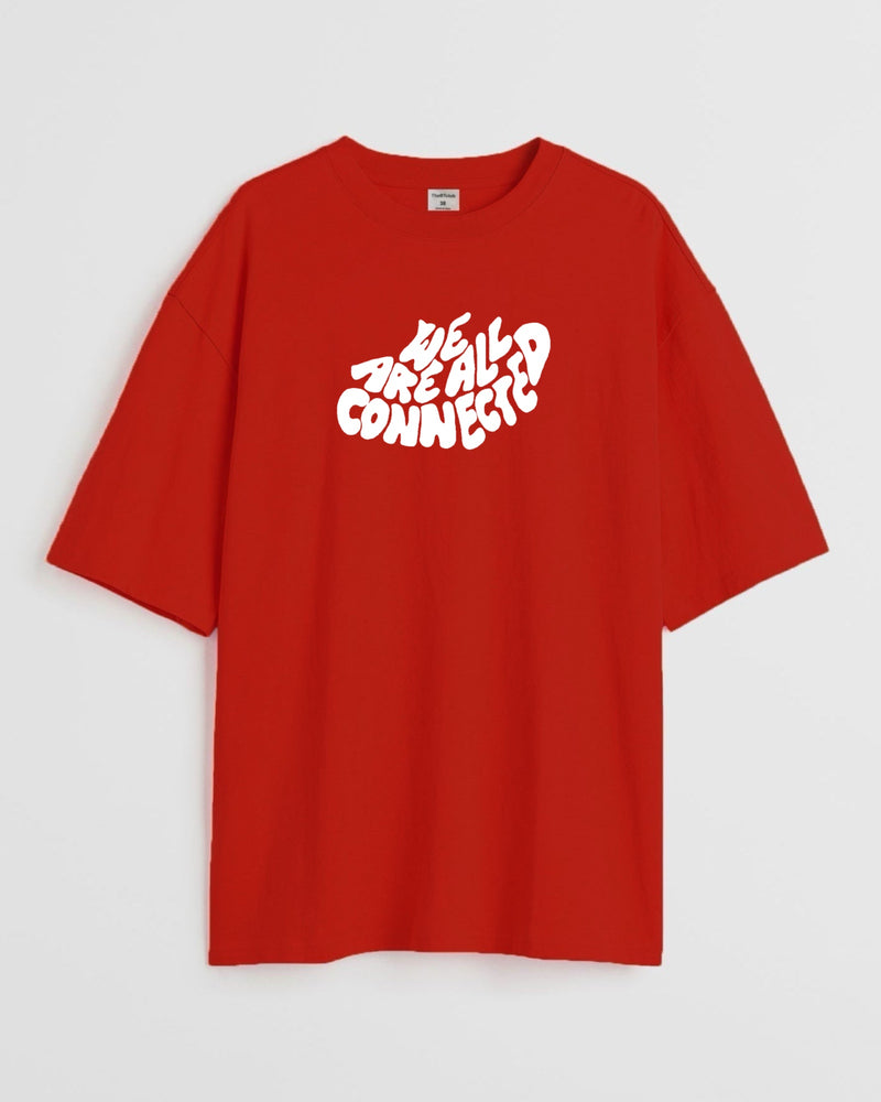 All connected   - Oversized T-shirt