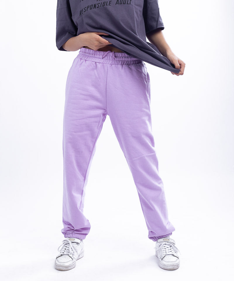 Lilac - Basic Winter Sweatpants