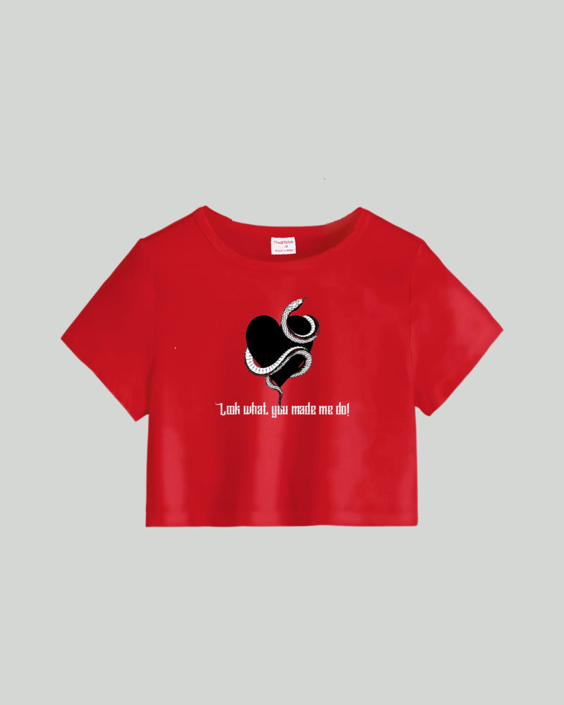 Look What You Made Me Do - Crop Top