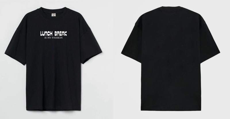 Lunch Break - Oversized T-shirt