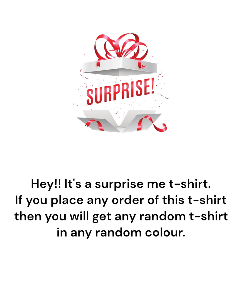 Surprise me - Oversized T-shirt