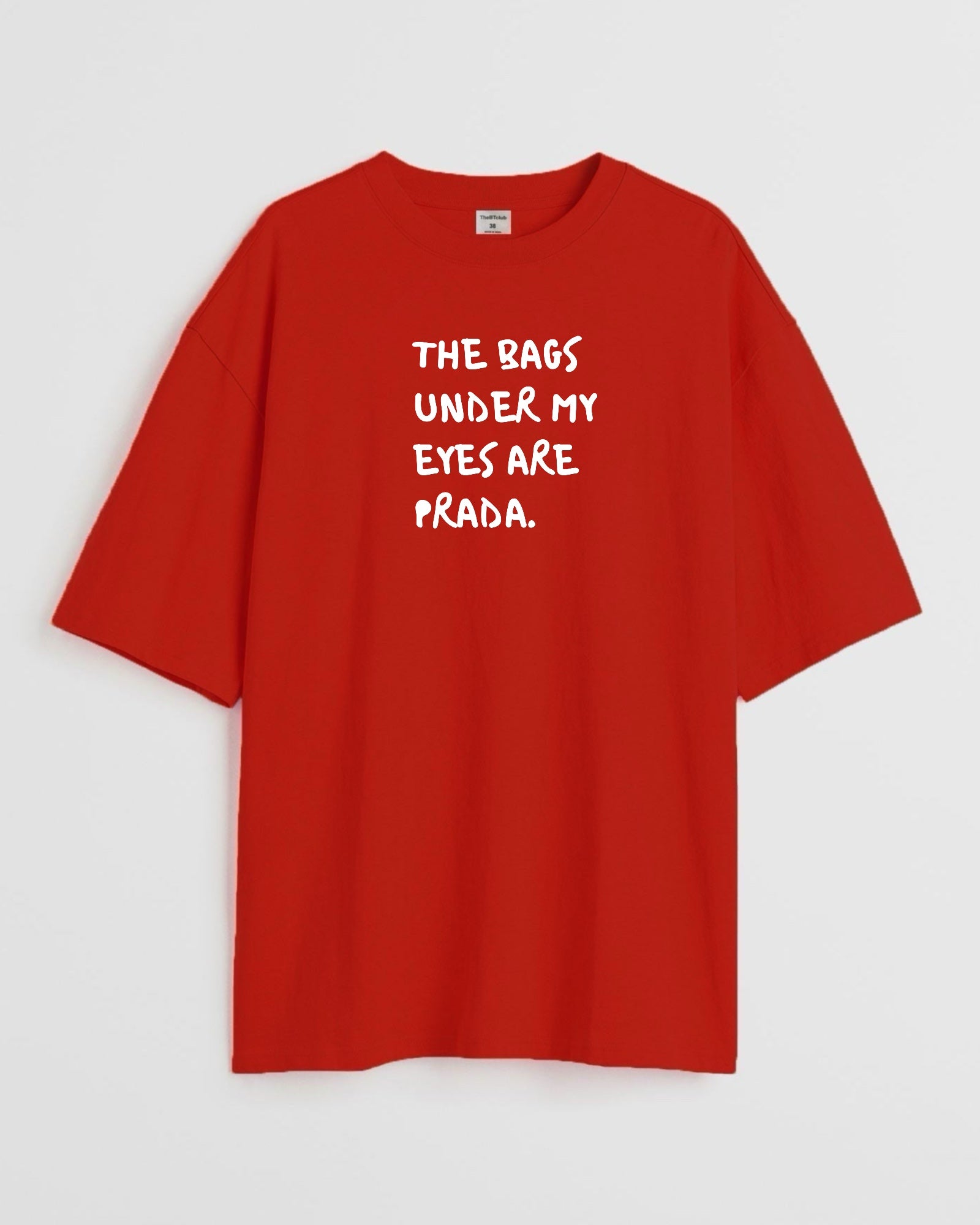 PRADA 09SS Archive Oversized L/S Tee Prada Women's' Crystal