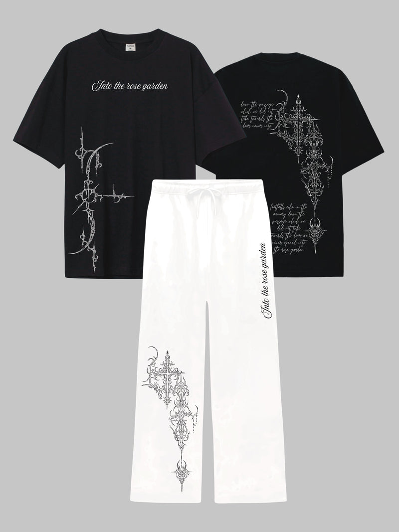 Rose Garden - Straight Fit Co-ord Set