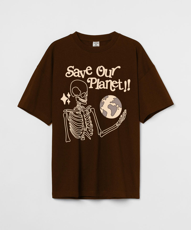 Save our planet- Oversized T-shirt