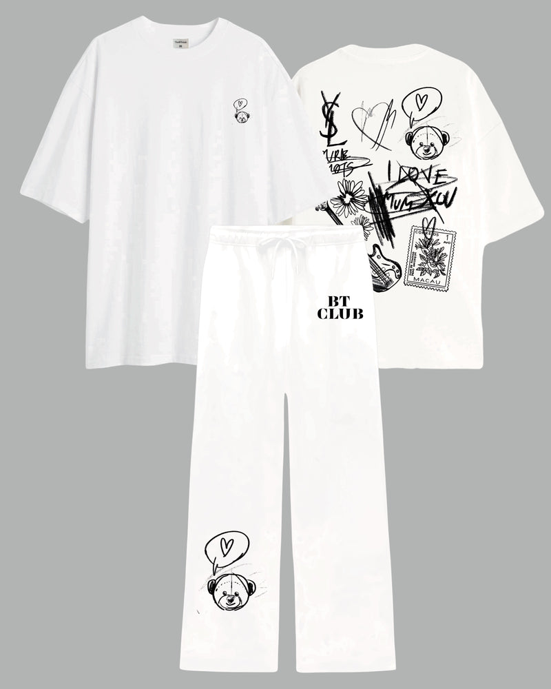 Scribblush - Straight Fit Co-ord Set