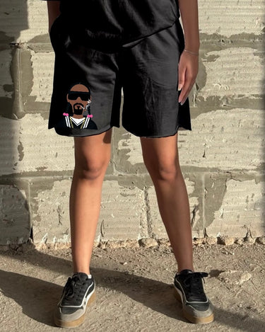 Snoop Dog - Rolled Hem Shorts